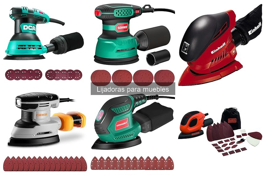Comparativa: Lijadoras Manuales vs Eléctricas para Muebles