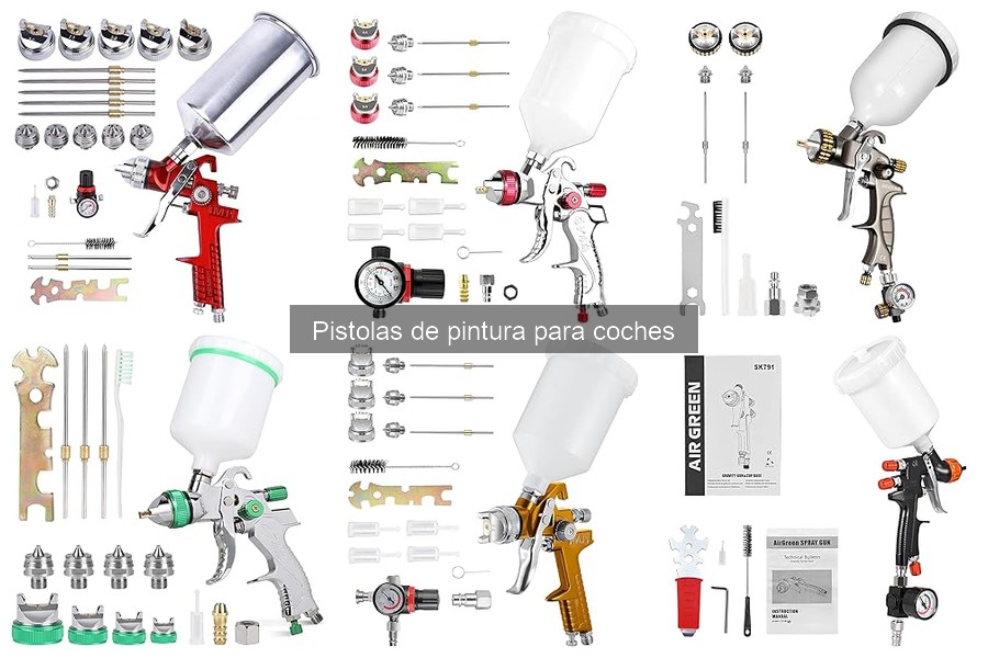 Comparativa: Pistolas de pintura HVLP vs. a presión