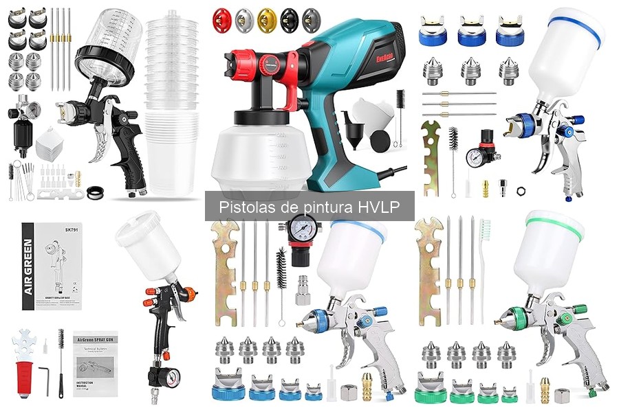 Comparativa: Pistolas de Pintura HVLP vs Convencionales
