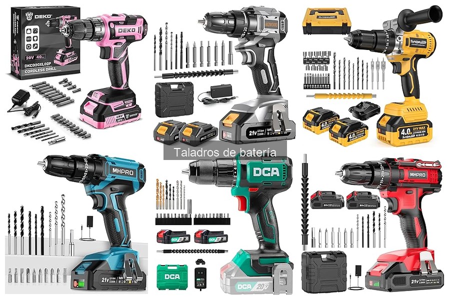 Comparativa: Taladros de Batería vs. Eléctricos