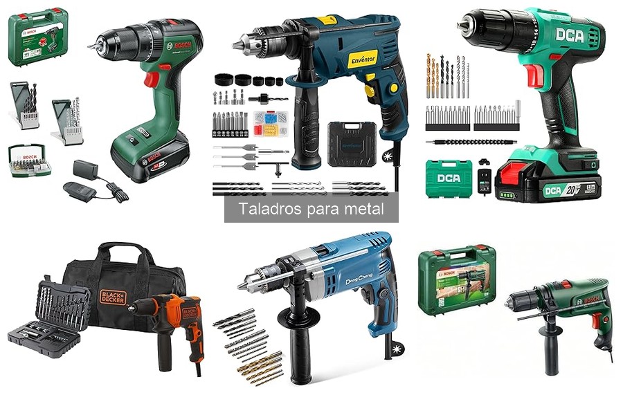 Comparativa Taladros Eléctricos vs. A Batería para Metal