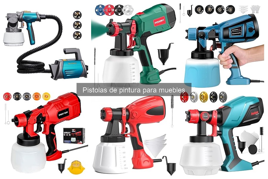 Consejos de seguridad al usar pistolas de pintura