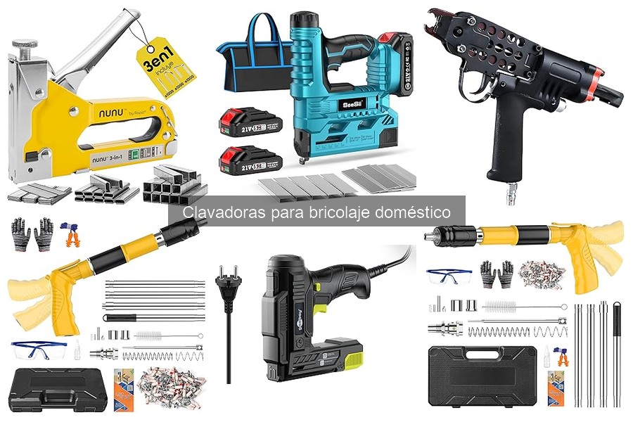 Consejos para clavar en ángulos difíciles con clavadoras