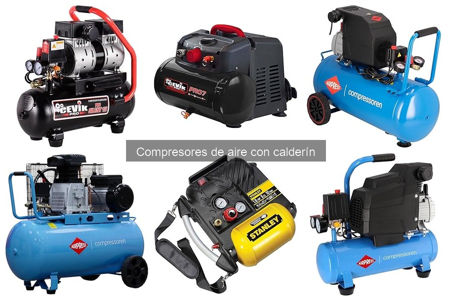 Criterios de seguridad para compresores de aire con calderín