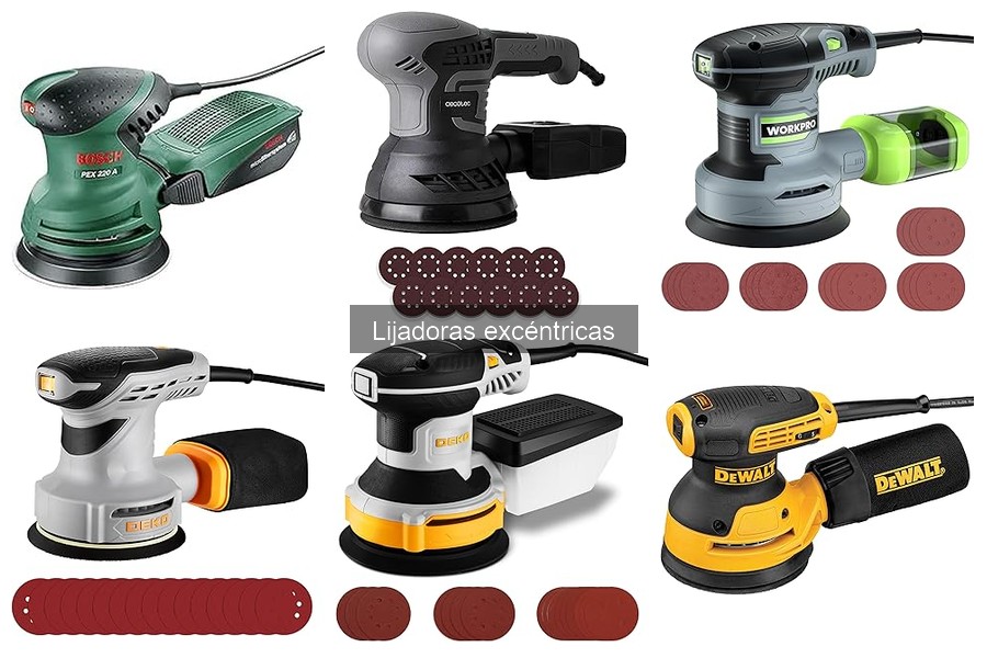 ¿Cuál es la mejor lijadora excéntrica para trabajar madera?
