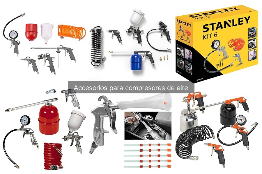 ¿Cuándo cambiar los accesorios de tu compresor de aire?