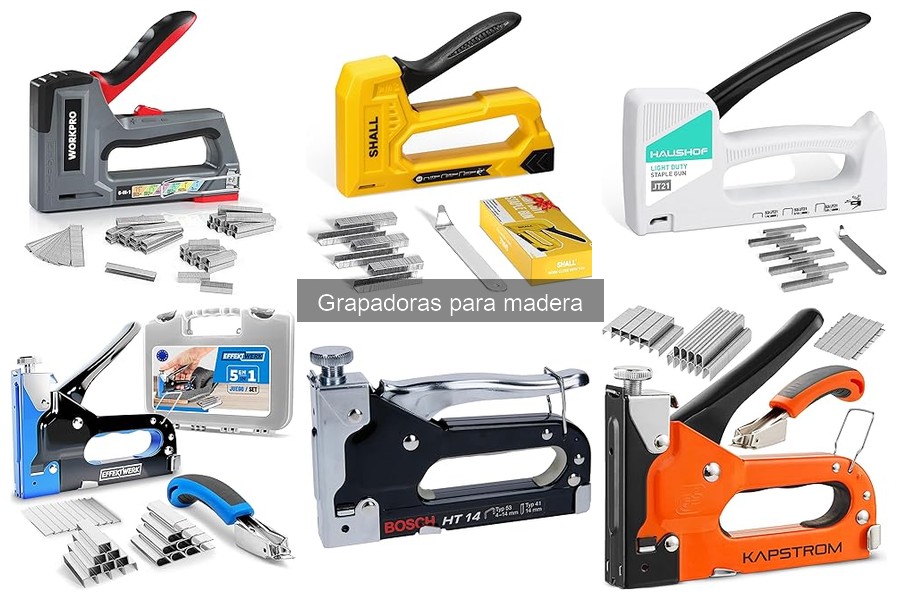 ¿Cuánto cuesta una grapadora para madera? Precios y modelos