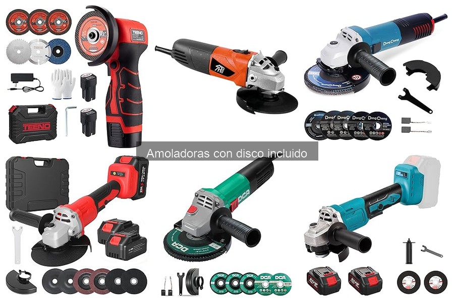 Dónde comprar amoladoras con disco incluido al mejor precio