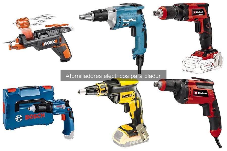 Dónde comprar atornilladores eléctricos para pladur al mejor precio