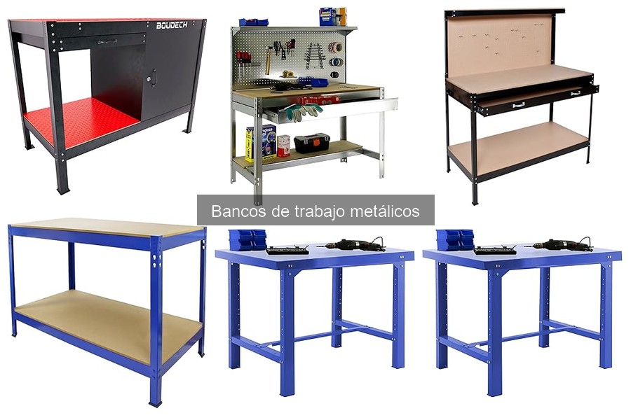 Dónde comprar bancos de trabajo metálicos: Mejores opciones