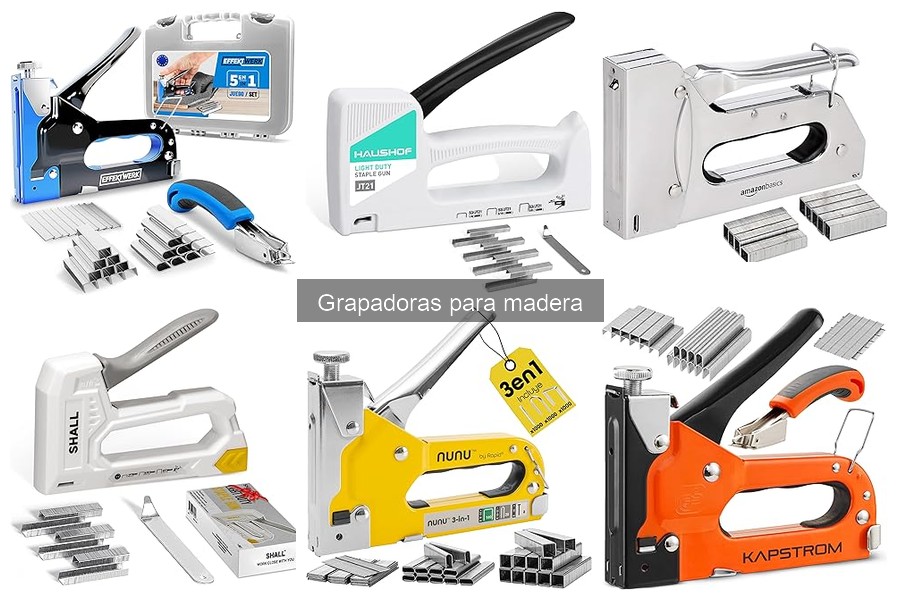 Dónde comprar grapadoras para madera y mejores ofertas