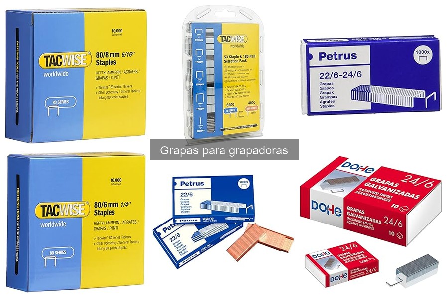Donde comprar grapas para grapadoras al mejor precio