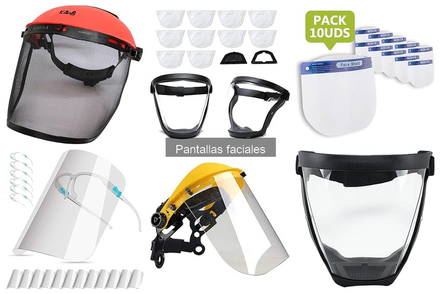 Dónde comprar pantallas faciales económicas y seguras