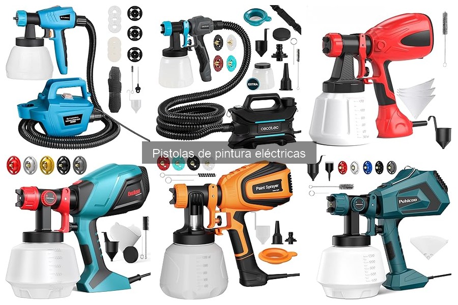 Dónde comprar pistolas de pintura eléctricas baratas