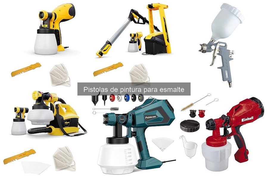 Dónde comprar pistolas de pintura para esmalte y mejores ofertas