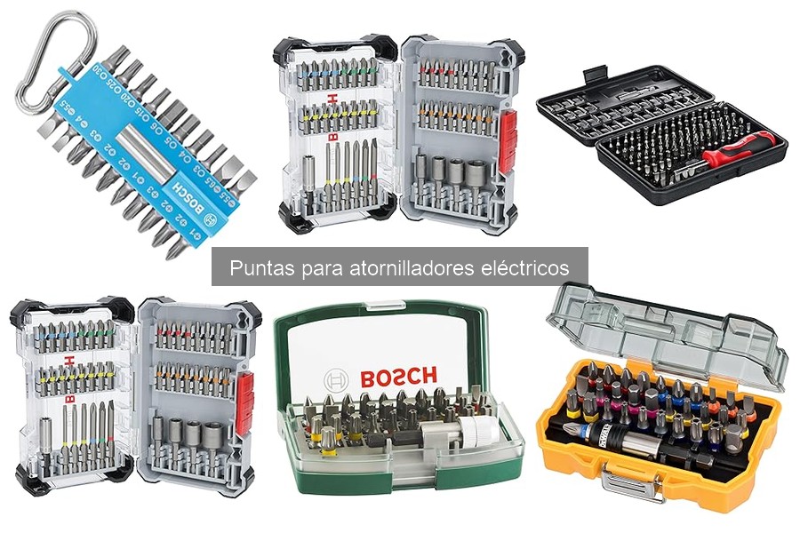 Dónde comprar puntas para atornilladores eléctricos a buen precio