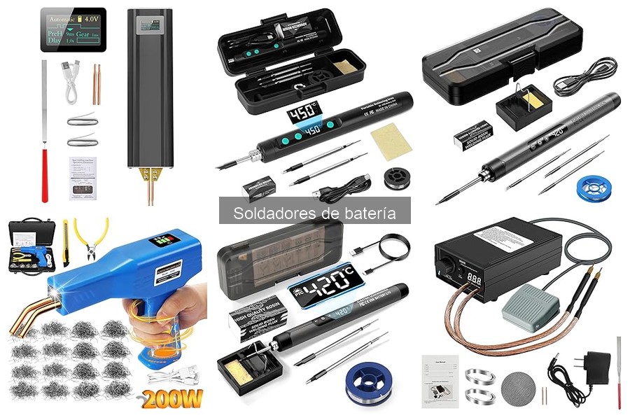 ¿Dónde comprar soldadores de batería? Precios y tiendas recomendadas