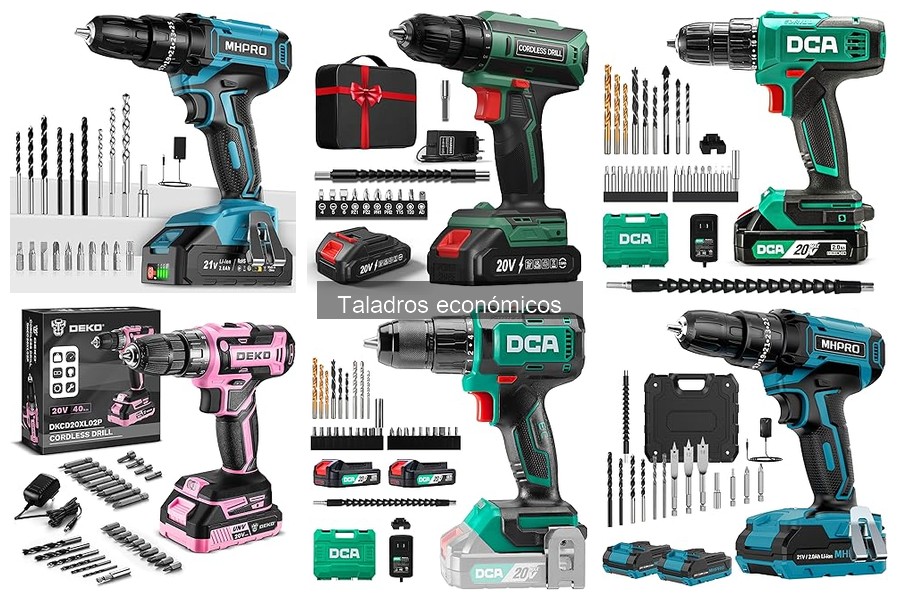 Dónde comprar taladros económicos en línea y ofertas
