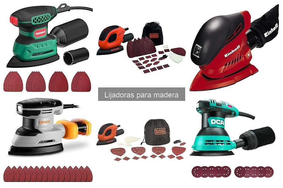 Elige la lijadora para madera ideal para tu proyecto
