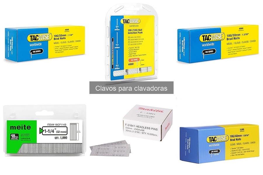 Errores a evitar al usar clavos para clavadoras