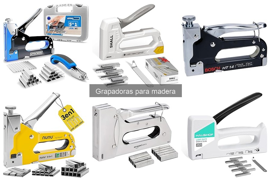 Errores comunes al elegir grapadoras para madera