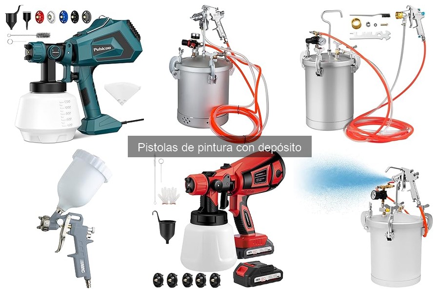 Errores Comunes al Elegir una Pistola de Pintura con Depósito