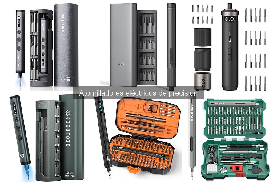 Errores comunes al usar atornilladores eléctricos de precisión