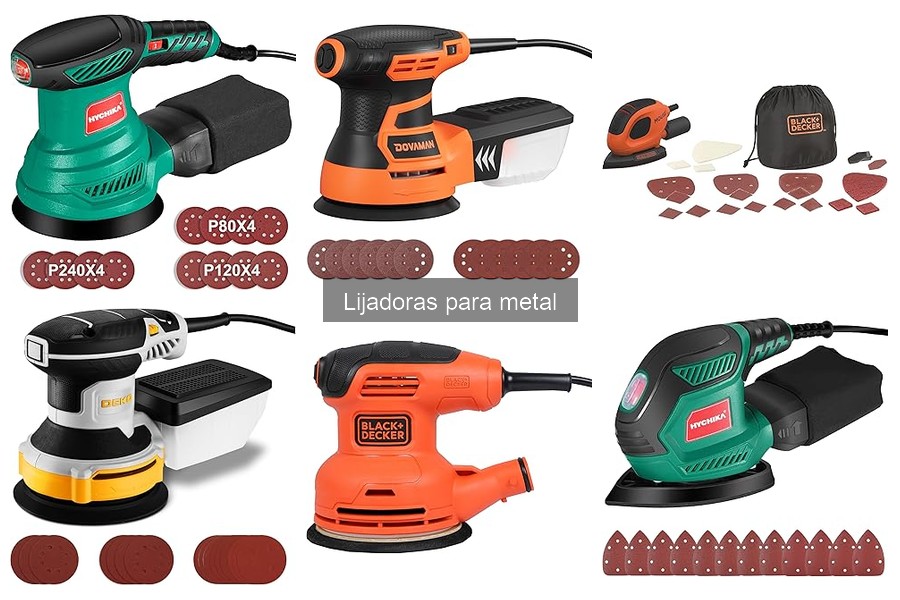 ** Errores comunes al usar lijadoras para metal y cómo solucionarlos