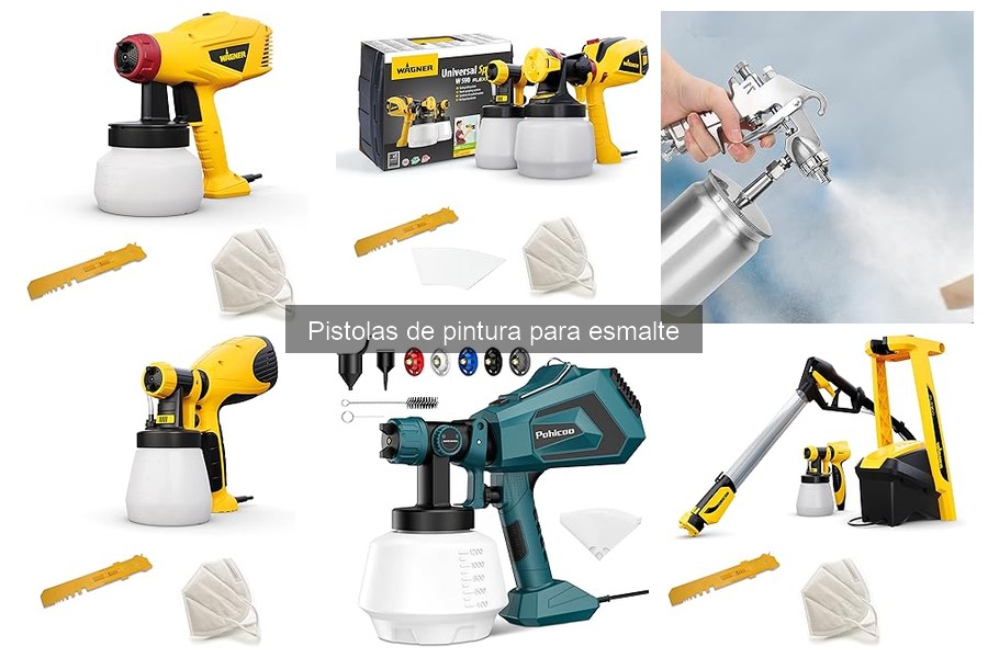 Errores comunes al usar pistolas de pintura para esmalte