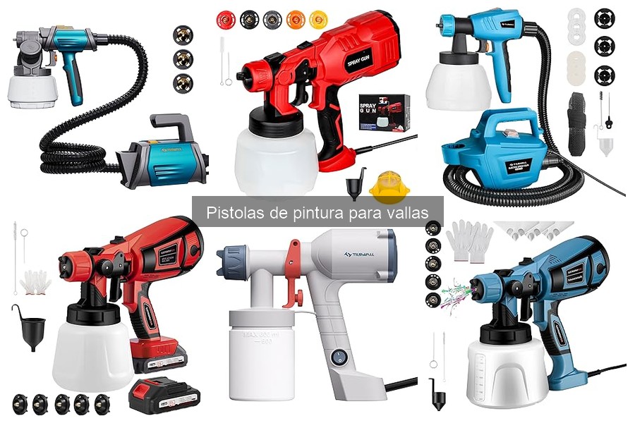 Errores comunes al usar pistolas de pintura para vallas
