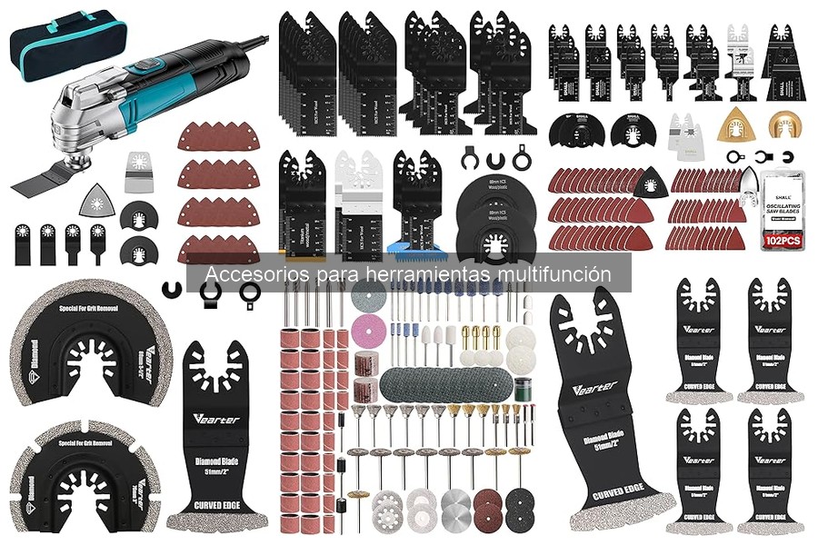 Errores comunes con accesorios para herramientas multifunción