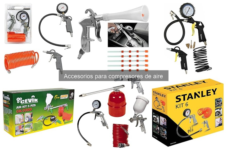 Errores comunes en accesorios de compresores de aire y soluciones