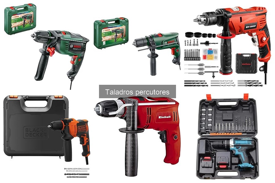 Guía de accesorios para taladros percutores: Mejora tu herramienta