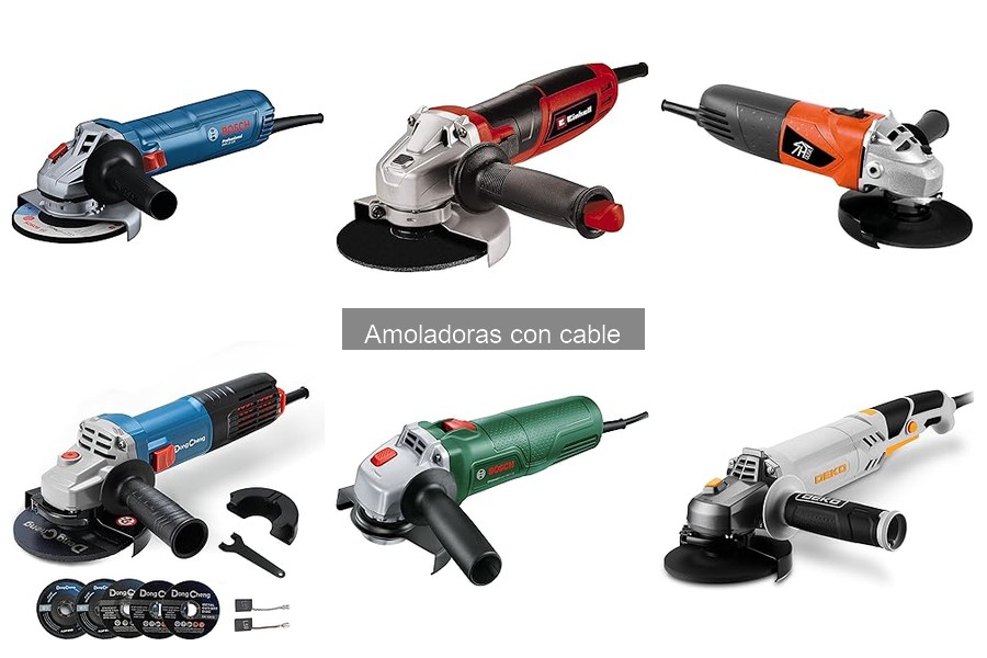 Guía de compra de amoladoras con cable para bricolaje