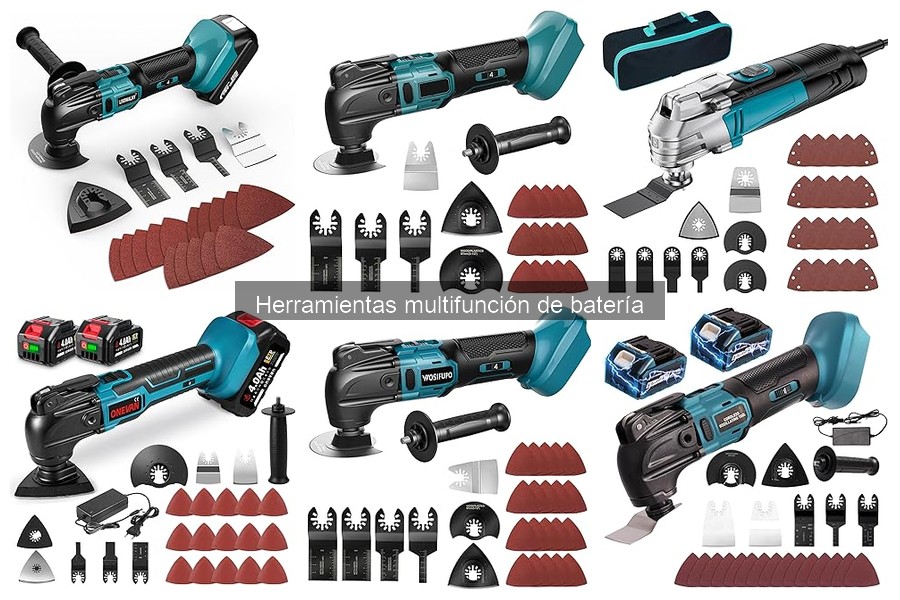 Guía de compra de herramientas multifunción de batería