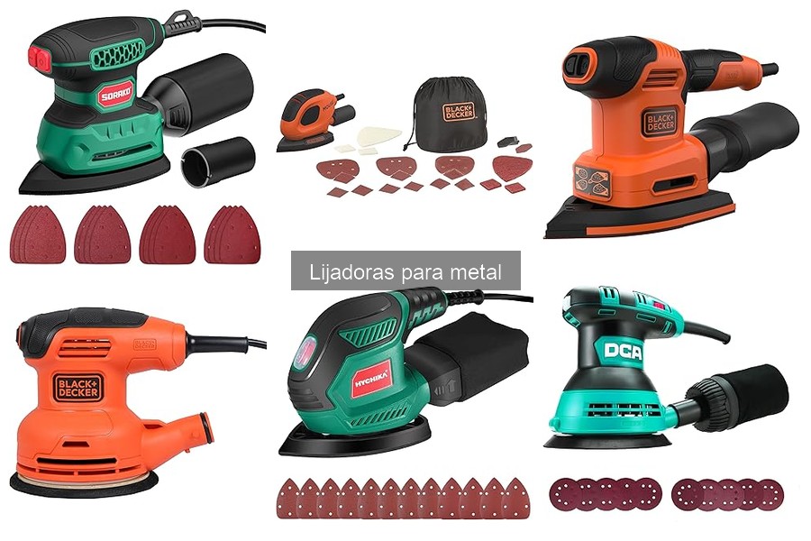 Guía de compra de lijadoras para metal: clave para elegir