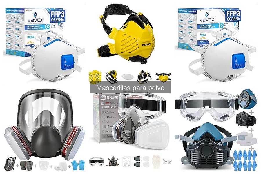 ** Guía de compra de mascarillas para polvo: ¿qué considerar?
