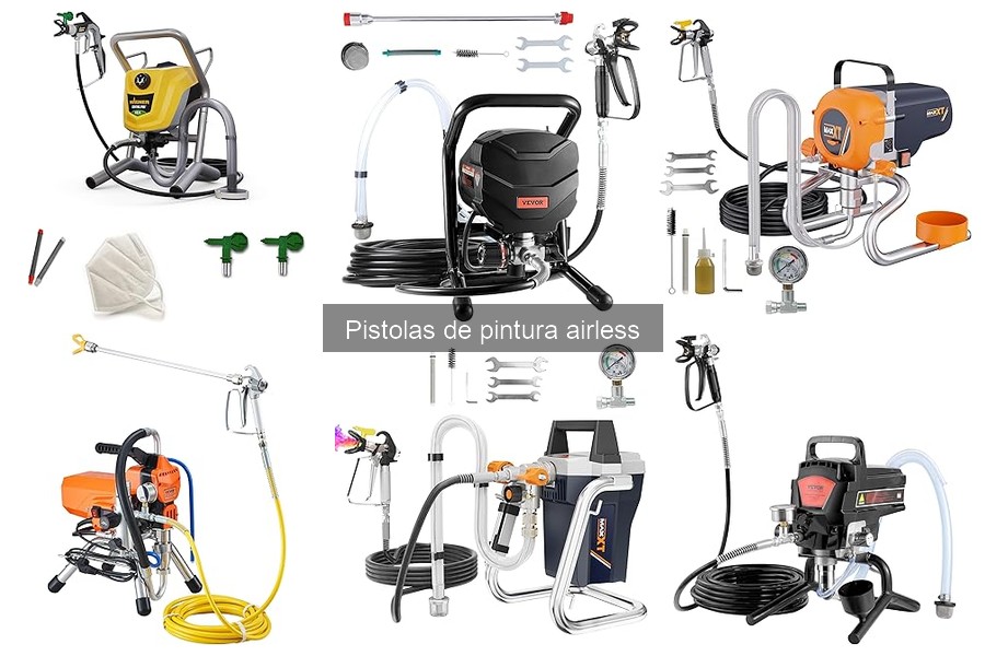 Guía de compra de pistolas de pintura airless