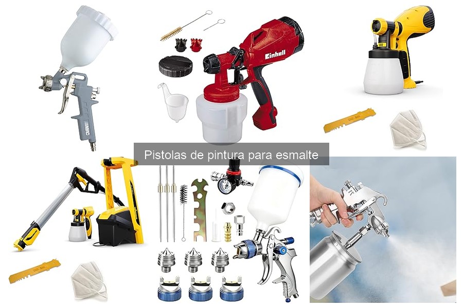 ** Guía de compra de pistolas de pintura para esmalte