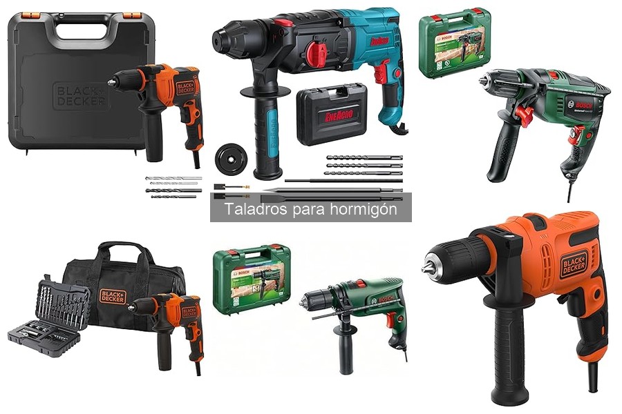 Guía de compra de taladros para hormigón: claves y recomendaciones