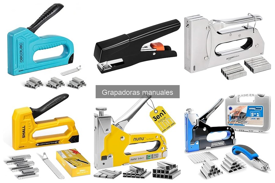Guía de compra: Las mejores grapadoras manuales para ti