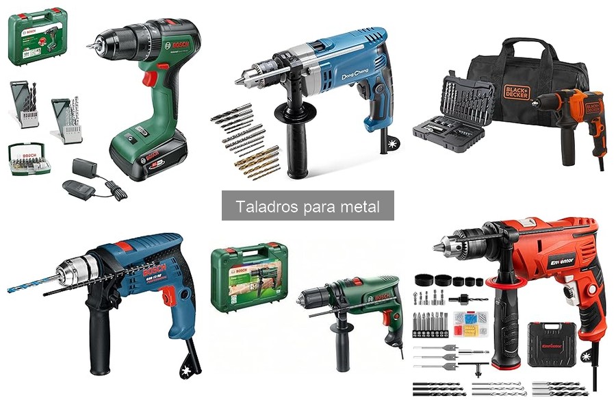 Guía de compra: Mejores taladros para metal en 2023