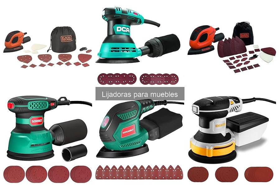 Guía de Mantenimiento para Lijadoras de Muebles