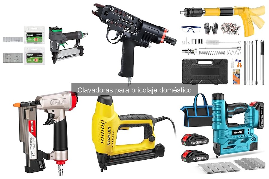 Guía de Seguridad para Usar Clavadoras de Bricolaje
