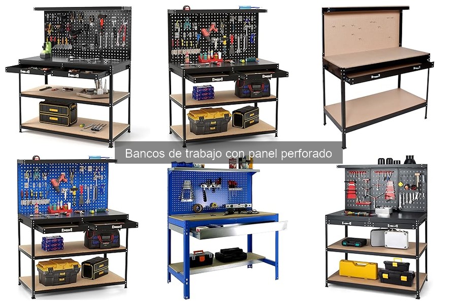 Guía para Elegir el Banco de Trabajo con Panel Perforado Ideal