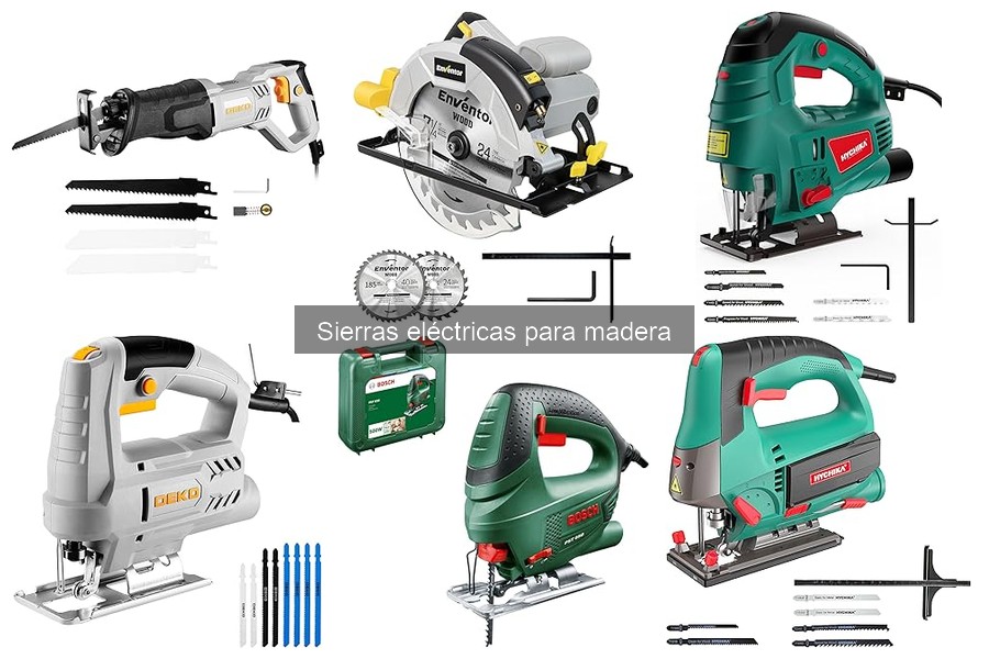 Guía para elegir la mejor sierra eléctrica para madera