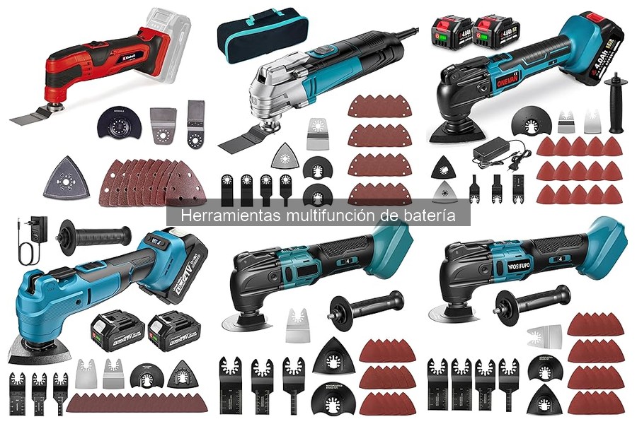 Herramientas multifunción de batería: ¿Son efectivas para profesionales?