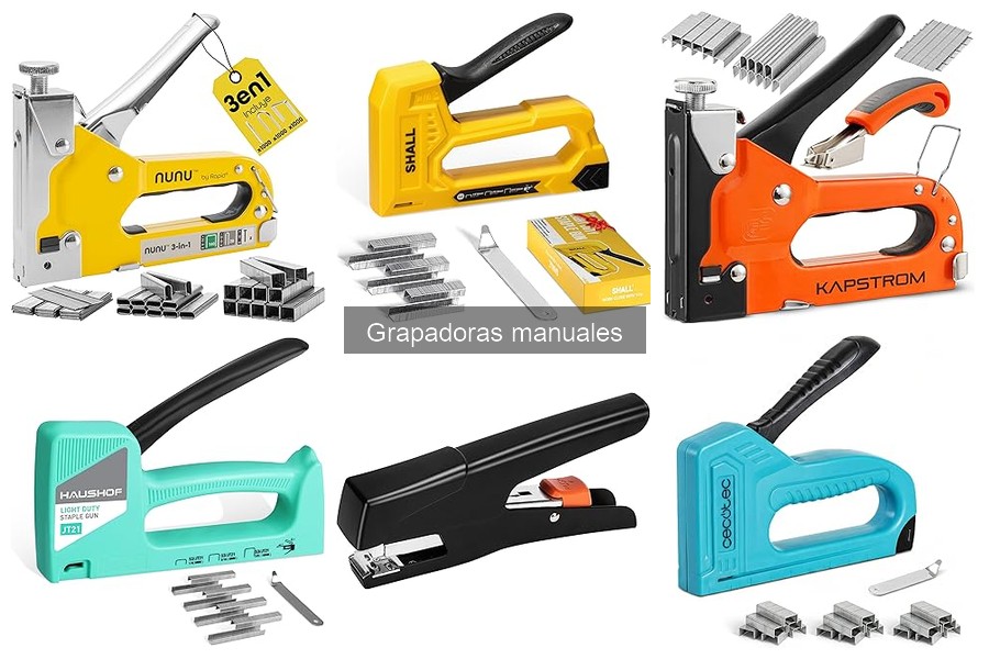 Las Mejores Grapadoras Manuales para Trabajos Pesados