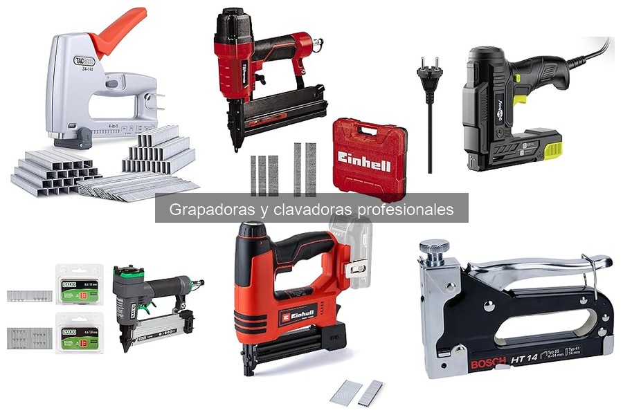 Las mejores preguntas frecuentes sobre grapadoras y clavadoras