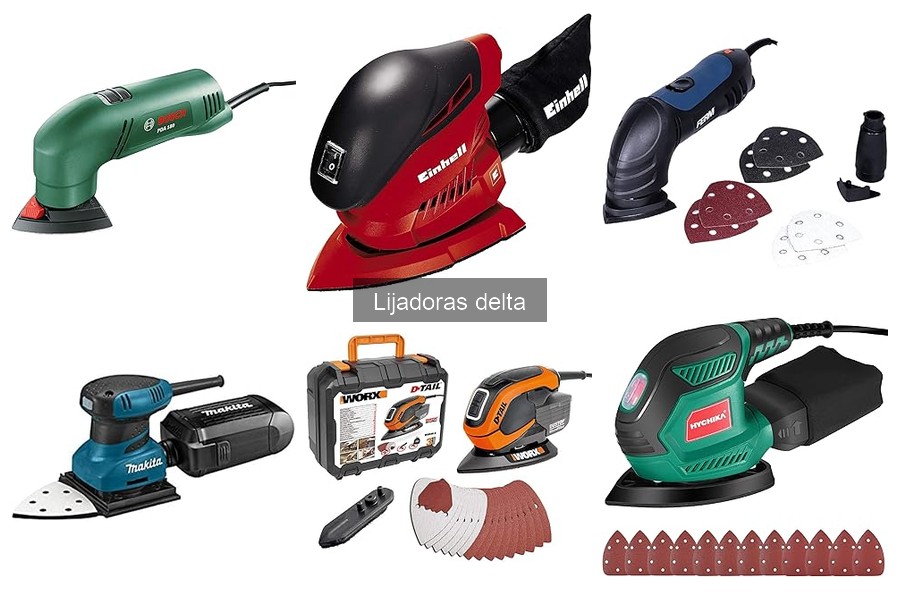 Lijadoras Delta: Perfectas para Trabajos en Madera